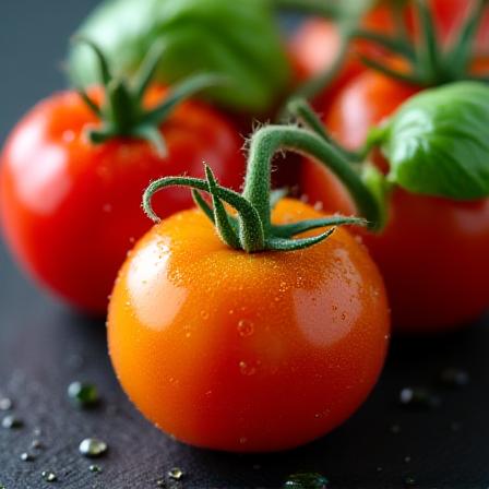 Fresh vibrant seasonal vegetables